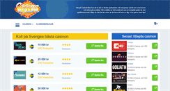 Desktop Screenshot of casinokollen.com